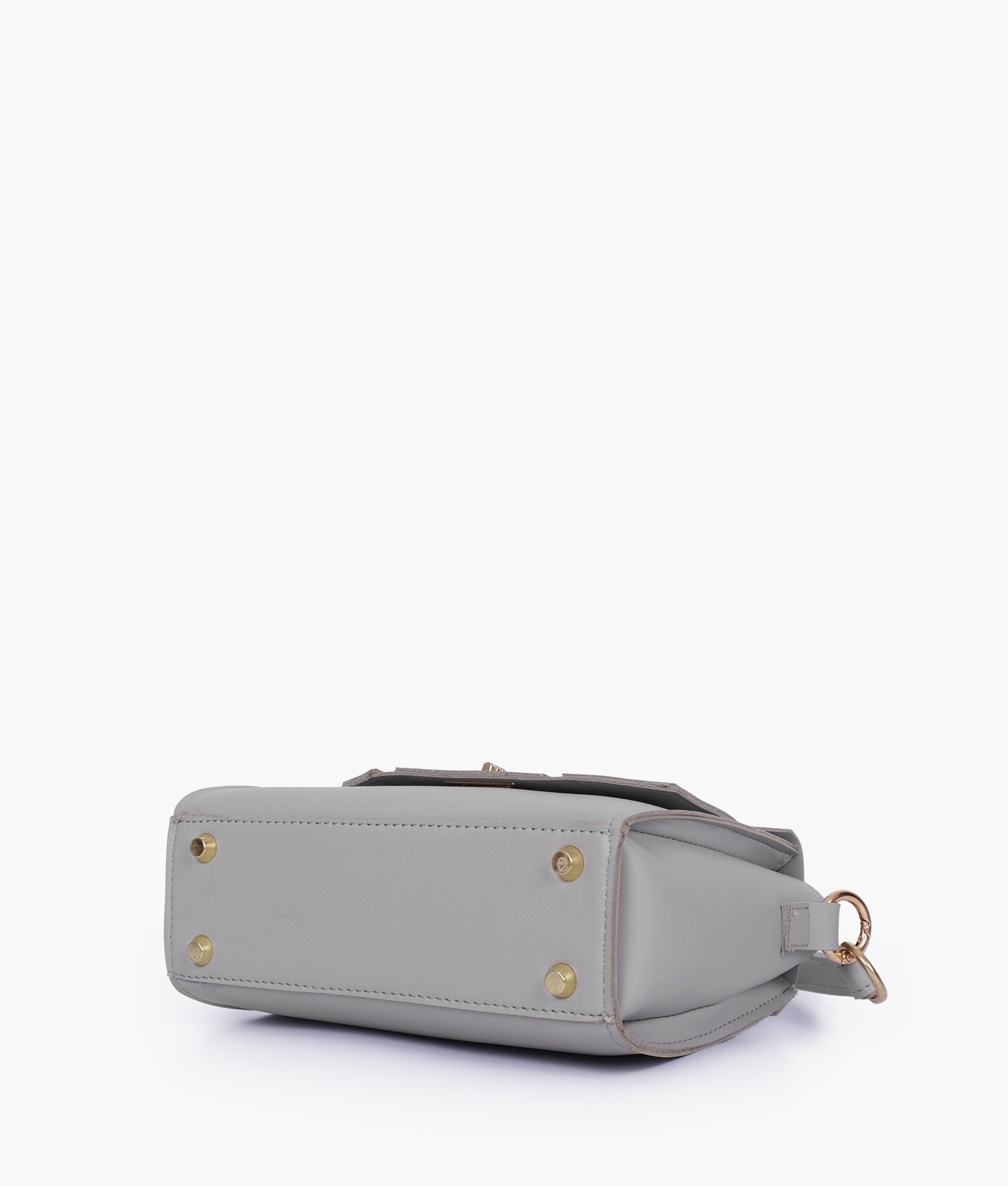 RTW Creation - Grey compact top-handle cross-body bag