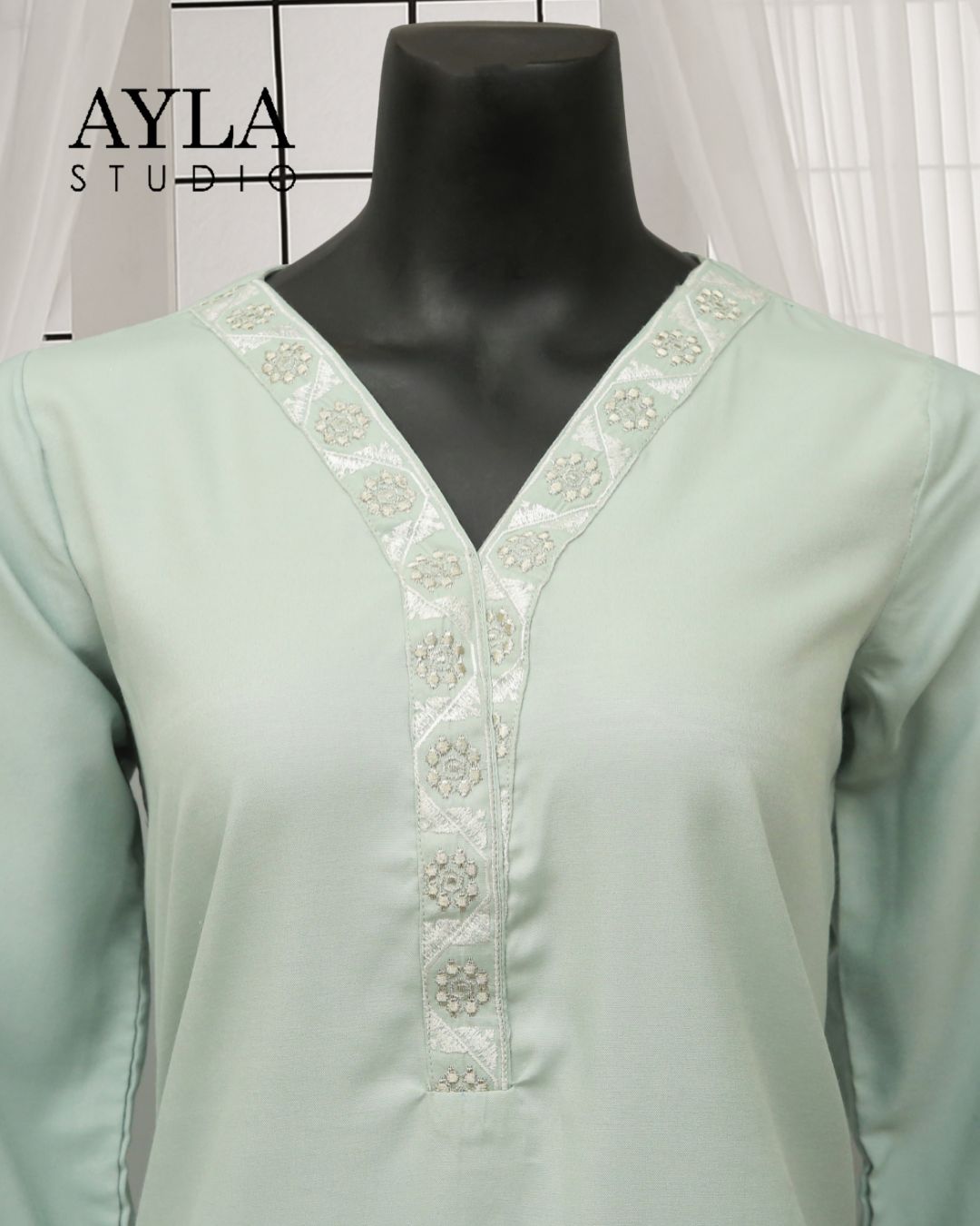 Noor E Rang by Ayla Studio Stitched 2 Piece Summer Collection'2025-Hareem