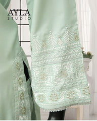 Noor E Rang by Ayla Studio Stitched 2 Piece Summer Collection'2025-Hareem