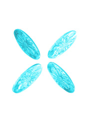 Hijab Ul Hareem Scarf Pins Sea Green 4 in 1