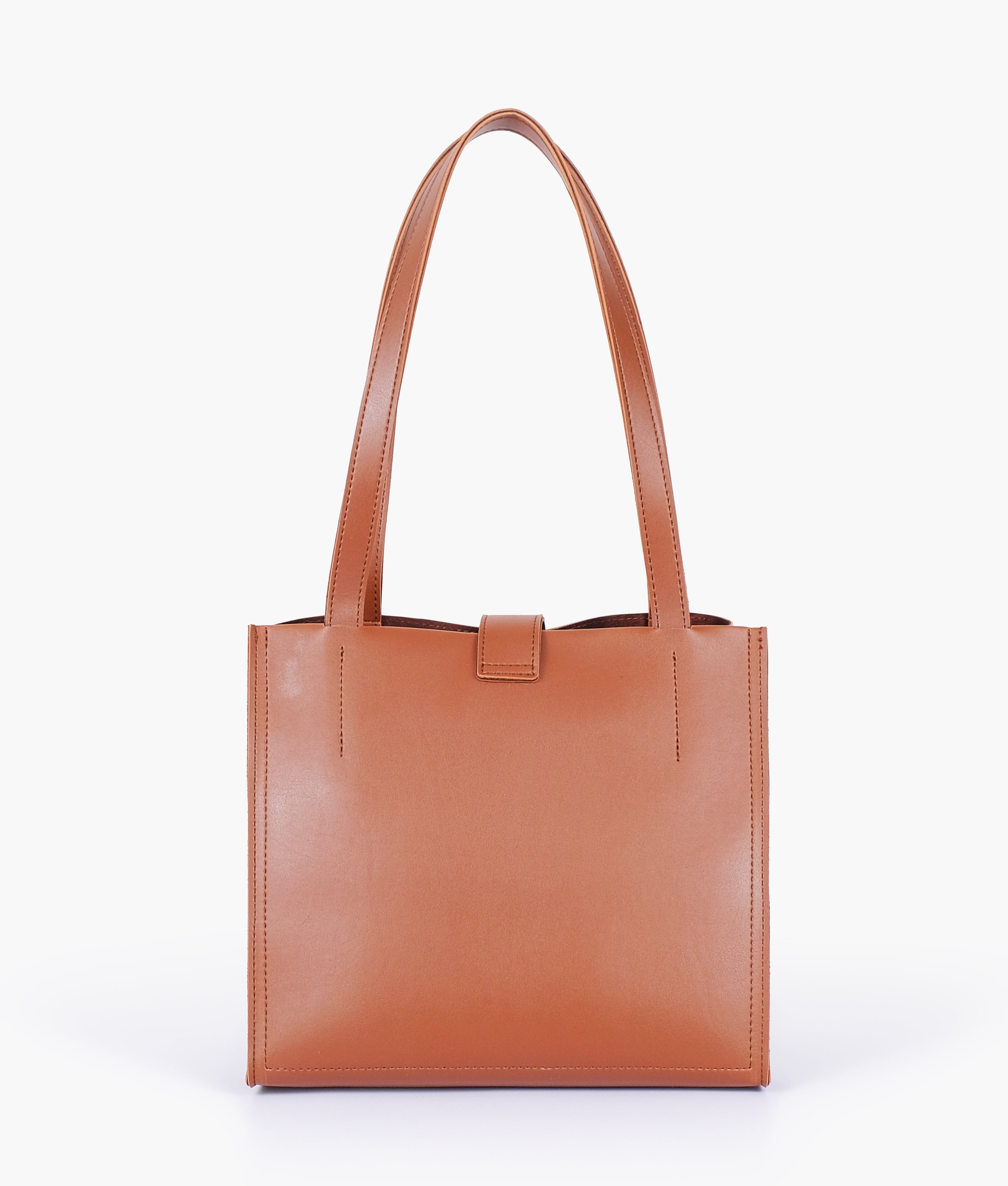 RTW Creation - Brown mini tote bag