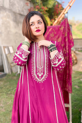 Mannat Clothing Stitched Frock Collection-Haseen Farah Haris