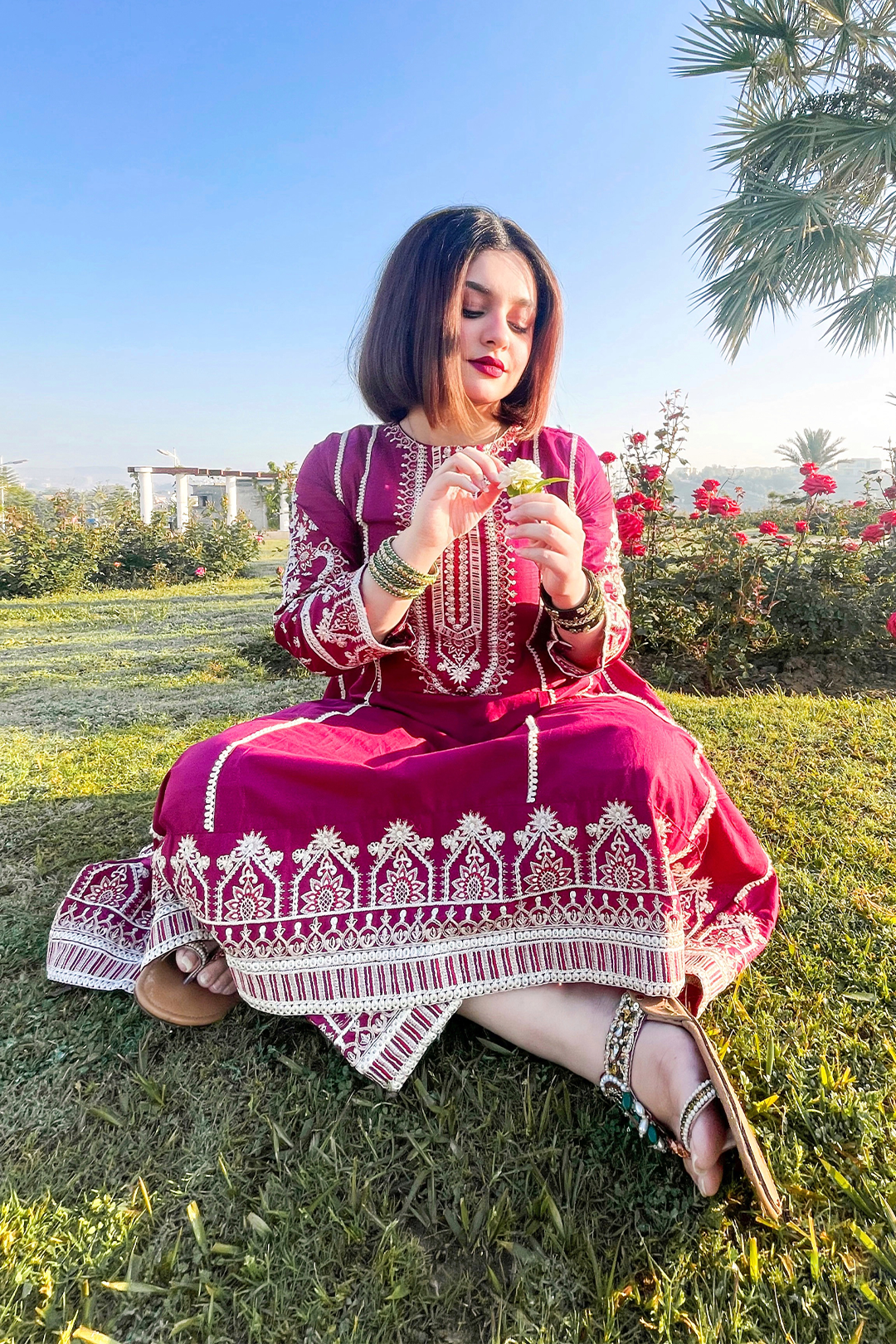 Mannat Clothing Stitched Frock Collection-Haseen Farah Haris