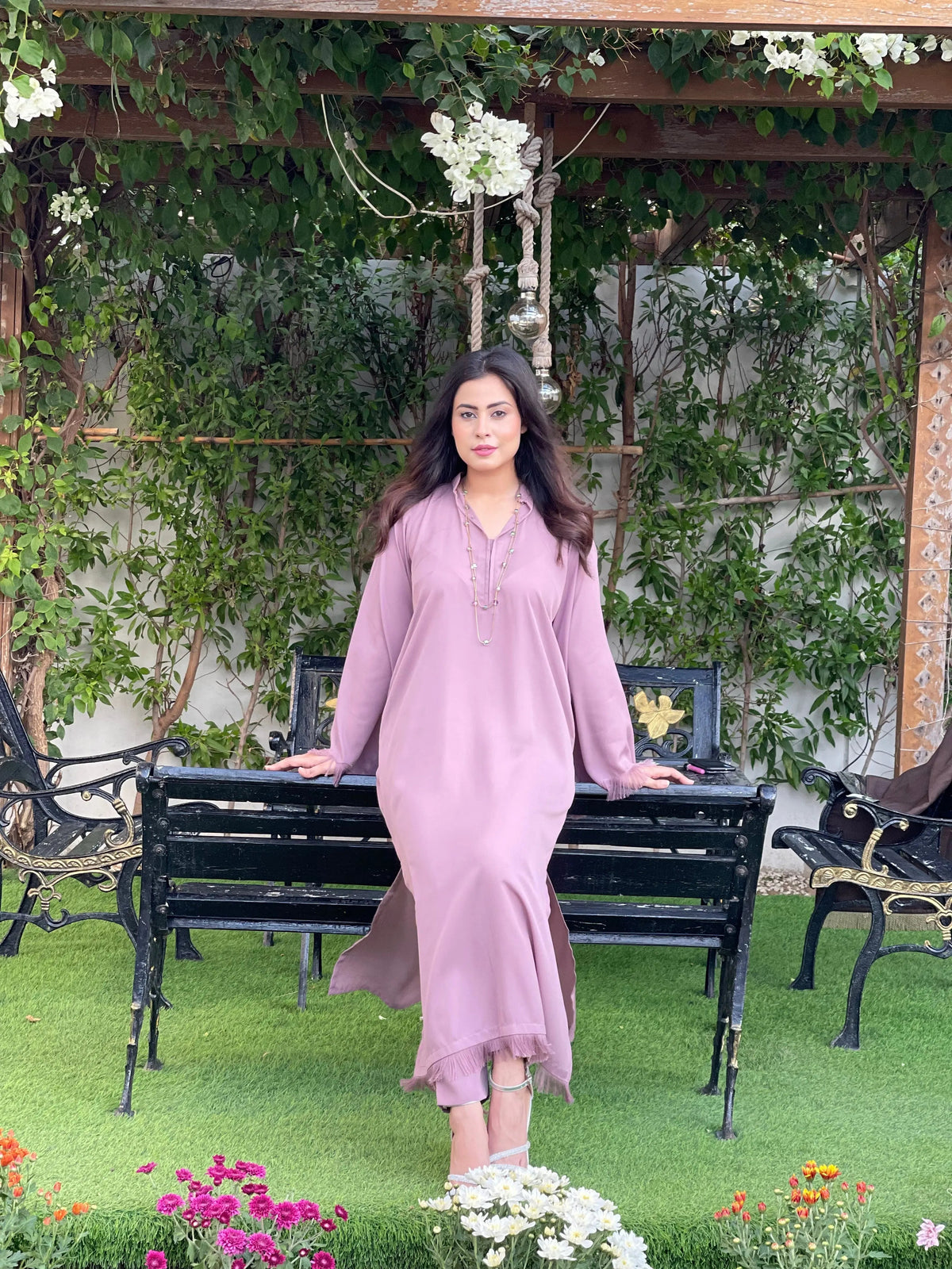 Manahils Stitched Threaded Love Lalic