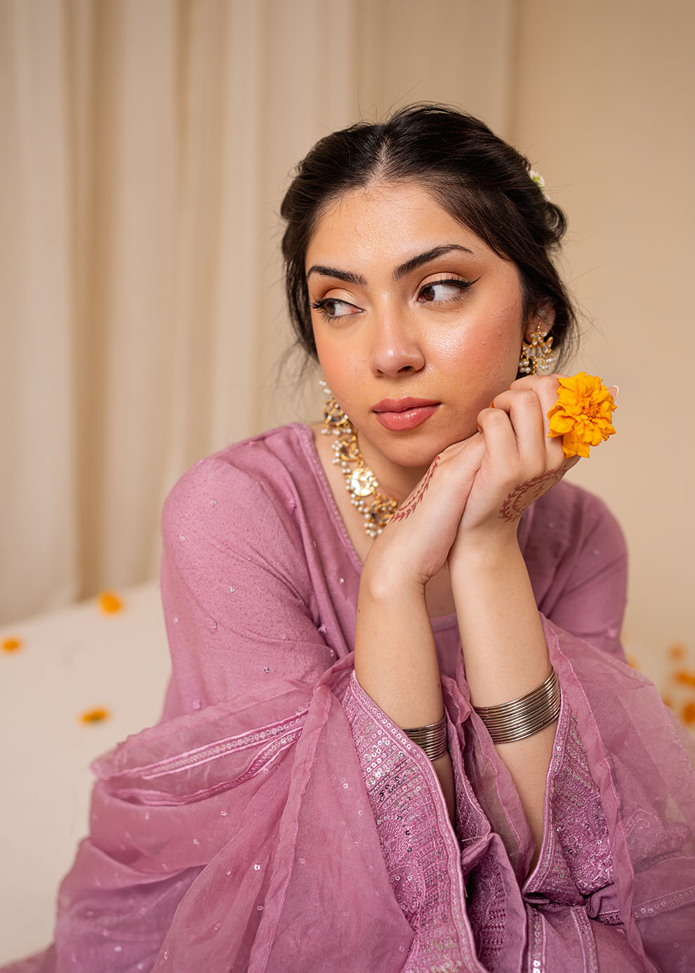 Chamak Dhamak By Pashma Khan Eid Collection'2025-Yasmin