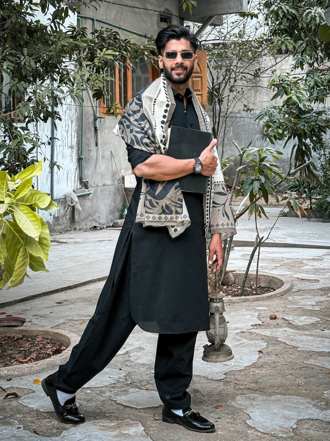 Tng By Md Men Stole Collection-Pathar Stole (Men)