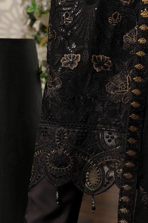 Dressline Semi Stitched 3 Pcs Emb Luxury Chiffon Collection