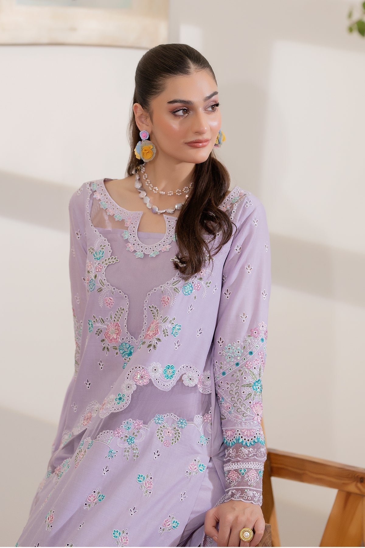 Rohi By Imrozia Serene Stitched 3 Piece Summer Collection'2025-IP-138 Nureh