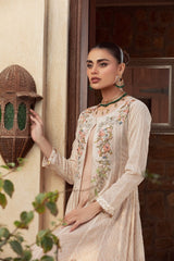 Manahils Stitched Formals K-167-Ivory Buzz