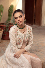 Manahils Stitched Formals K-167-Ivory Buzz