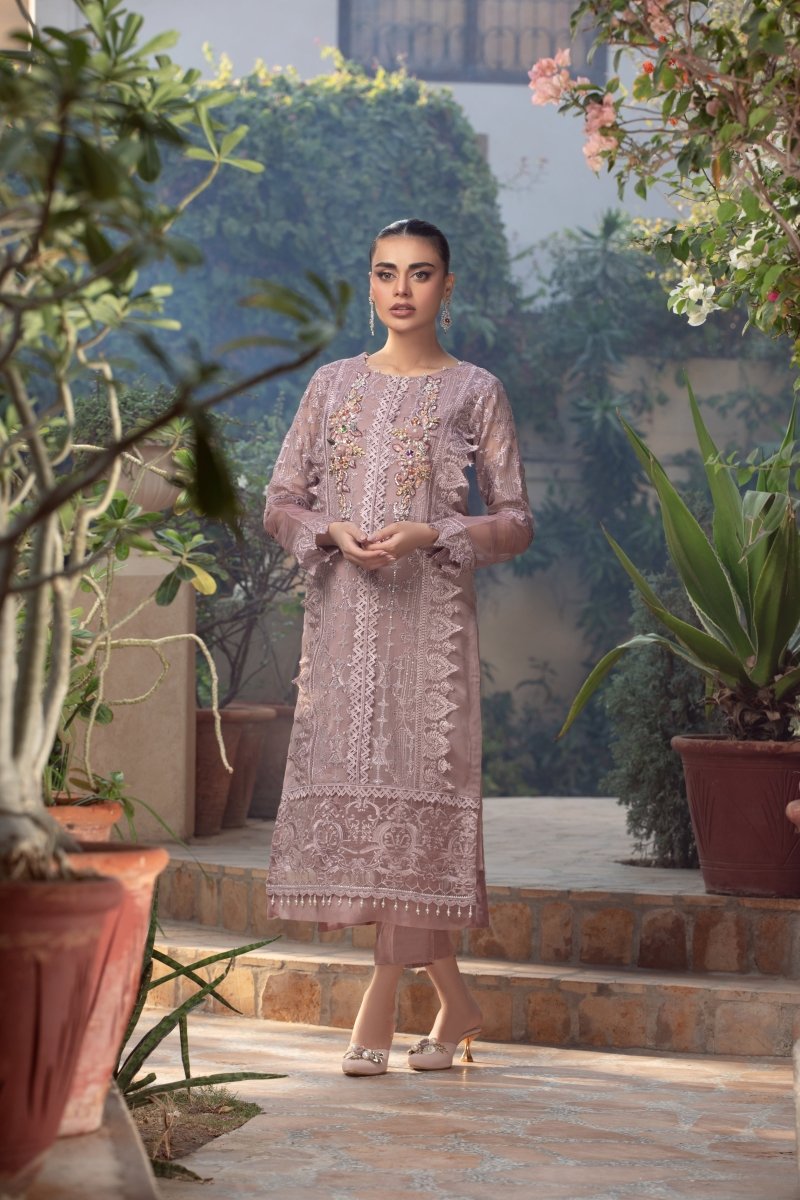 Manahils Stitched Formals K-172-Lavender Fields