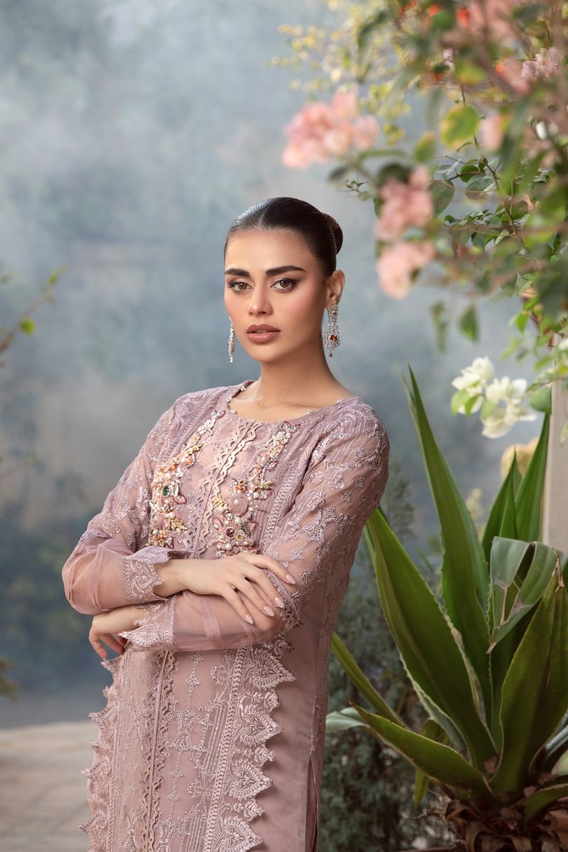 Manahils Stitched Formals K-172-Lavender Fields