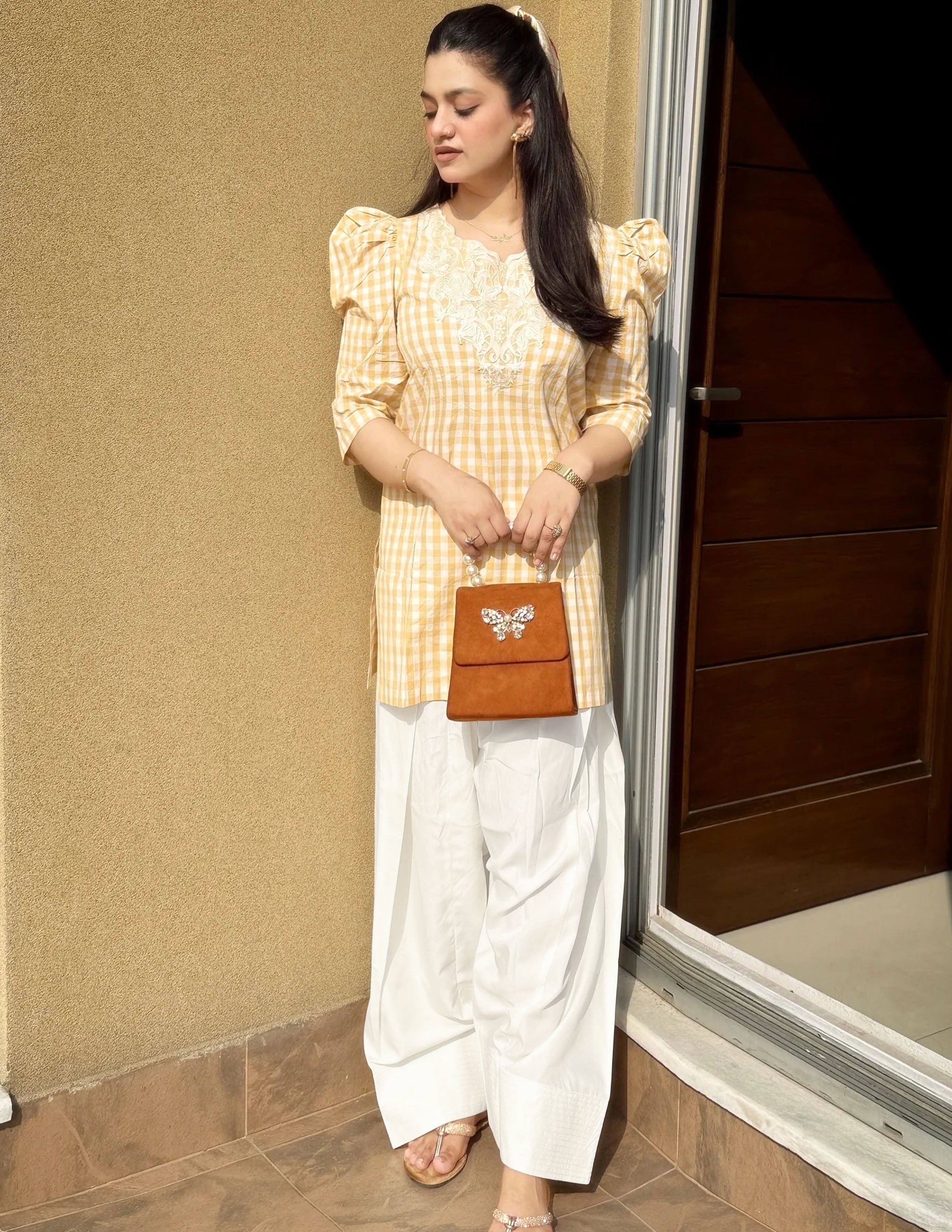 Urban Cut Stitched 1 Piece Farshi Salwar