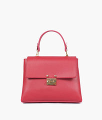 RTW Creation - Maroon mini top-handle bag