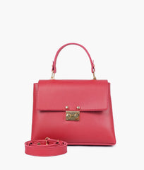 RTW Creation - Maroon mini top-handle bag