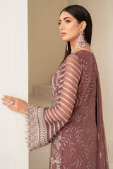 Flossie Unstitched 3 Piece Formals Executive Vol-06 Collection'2025-Monotonous Amethyst