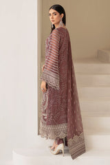 Flossie Unstitched 3 Piece Formals Executive Vol-06 Collection'2025-Monotonous Amethyst