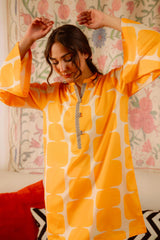 The Abstract Affair By Qariney Stitched 2 Piece Winter Collection'2024-Mango
