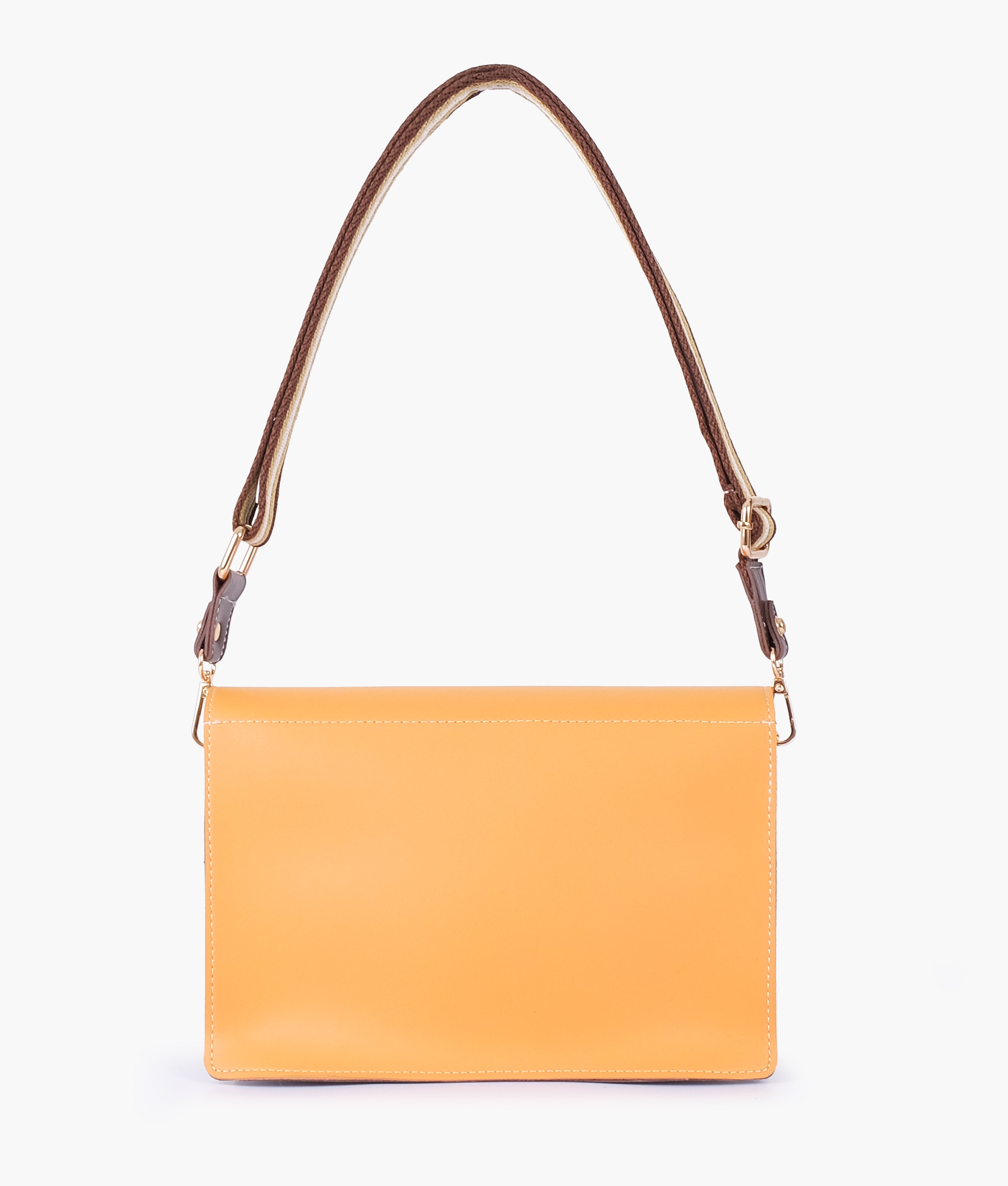 RTW Creation - Mustard half flap cross-body bag