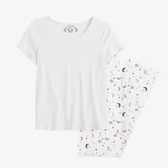 12 AM By Khawar Latif Night Moon Trouser with Matching tshirts