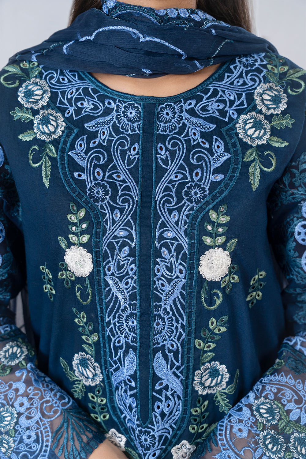 Aqs N Man Stitched 3 Piece Summer Collection'2025-Neela Saagar-AM-023