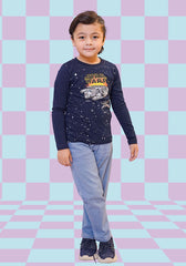Jersey Printed T-Shirt - Wear Ochre