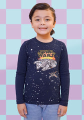 Jersey Printed T-Shirt - Wear Ochre