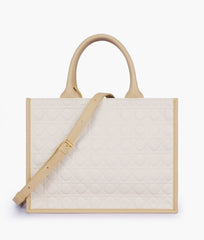 RTW Creation - Off-white box tote bag