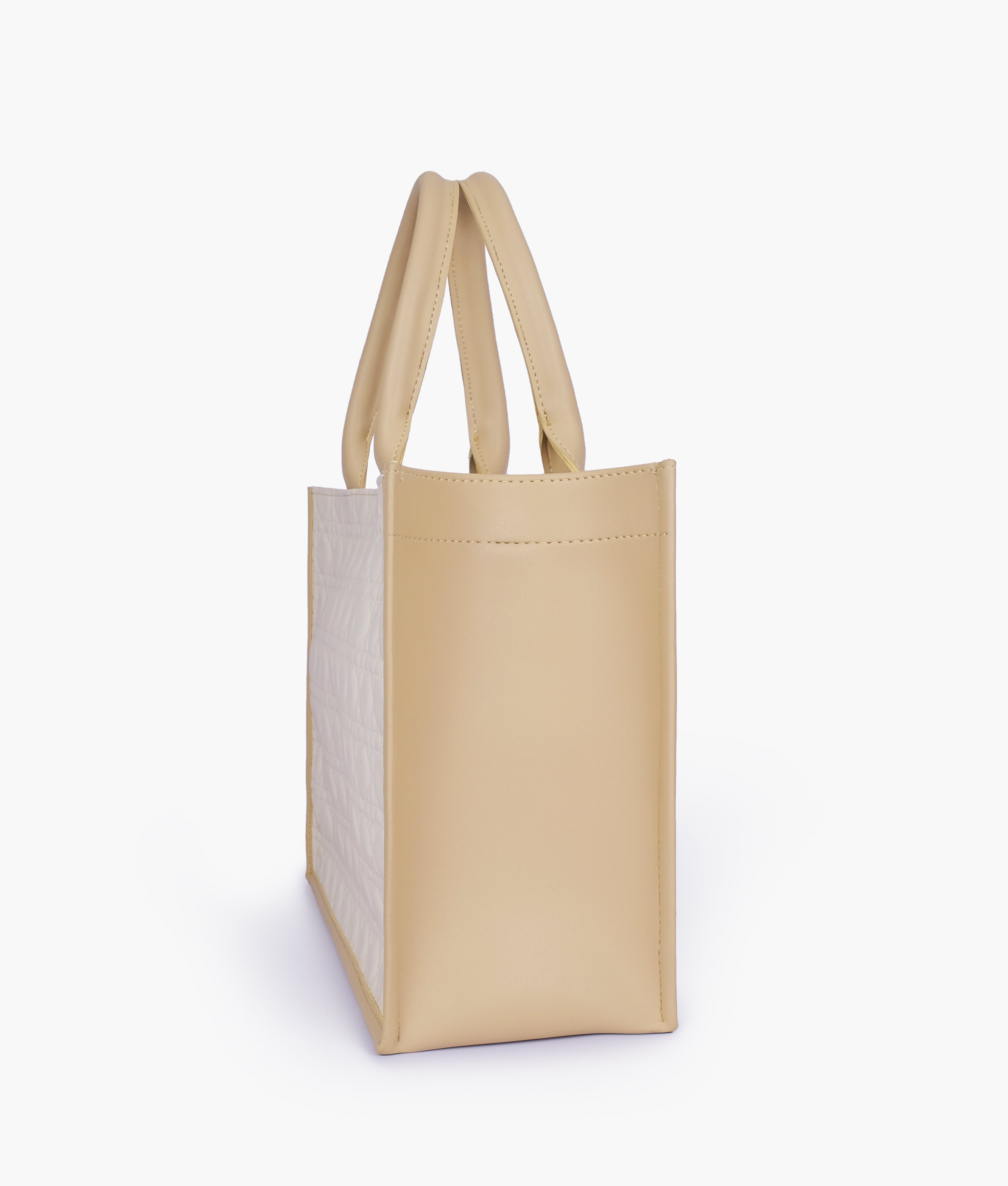 RTW Creation - Off-white box tote bag