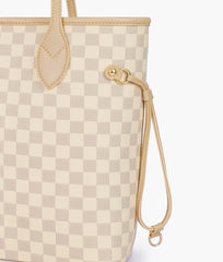 RTW Creation - Off-white checkered neverfull tote bag