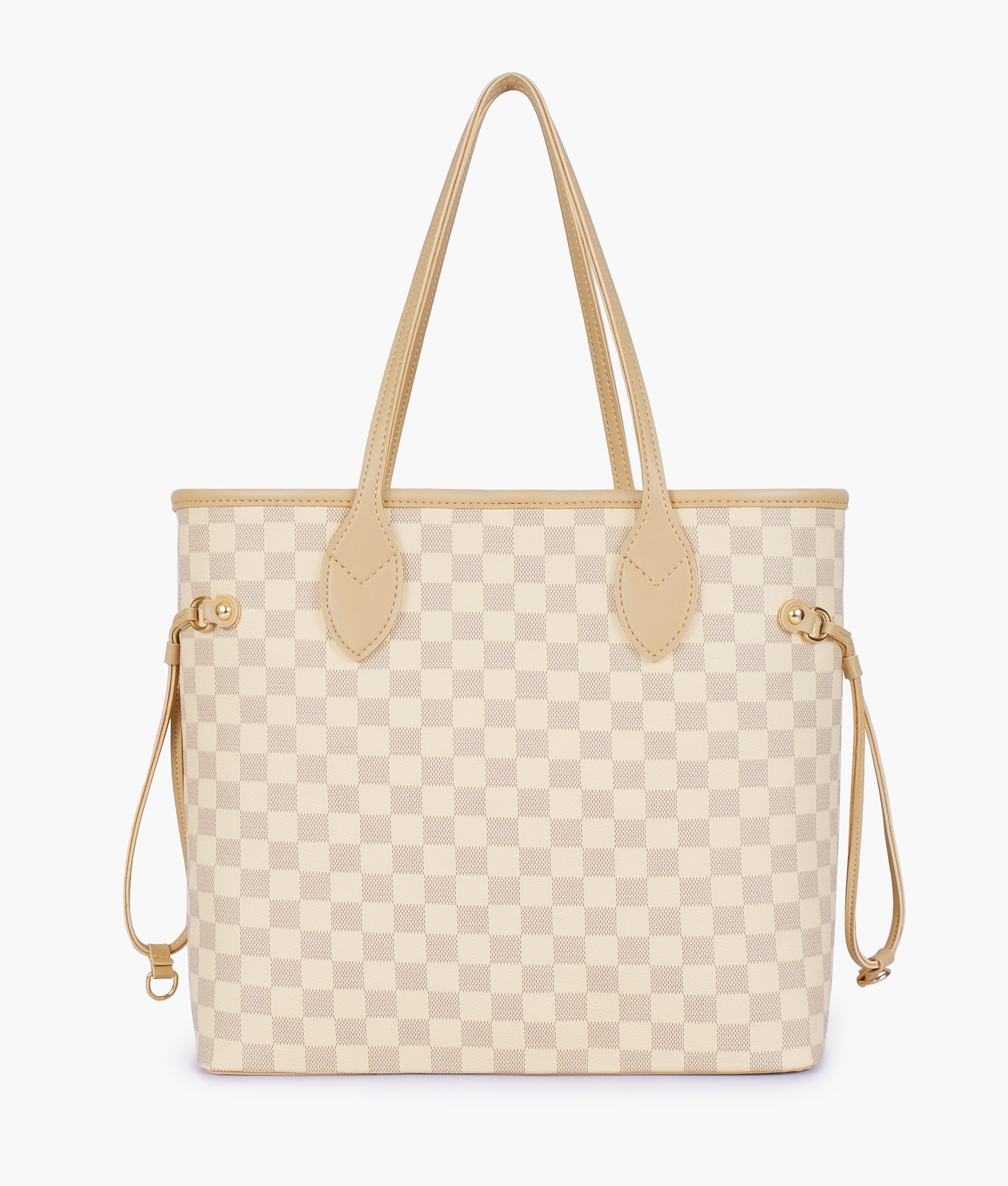 RTW Creation - Off-white checkered neverfull tote bag