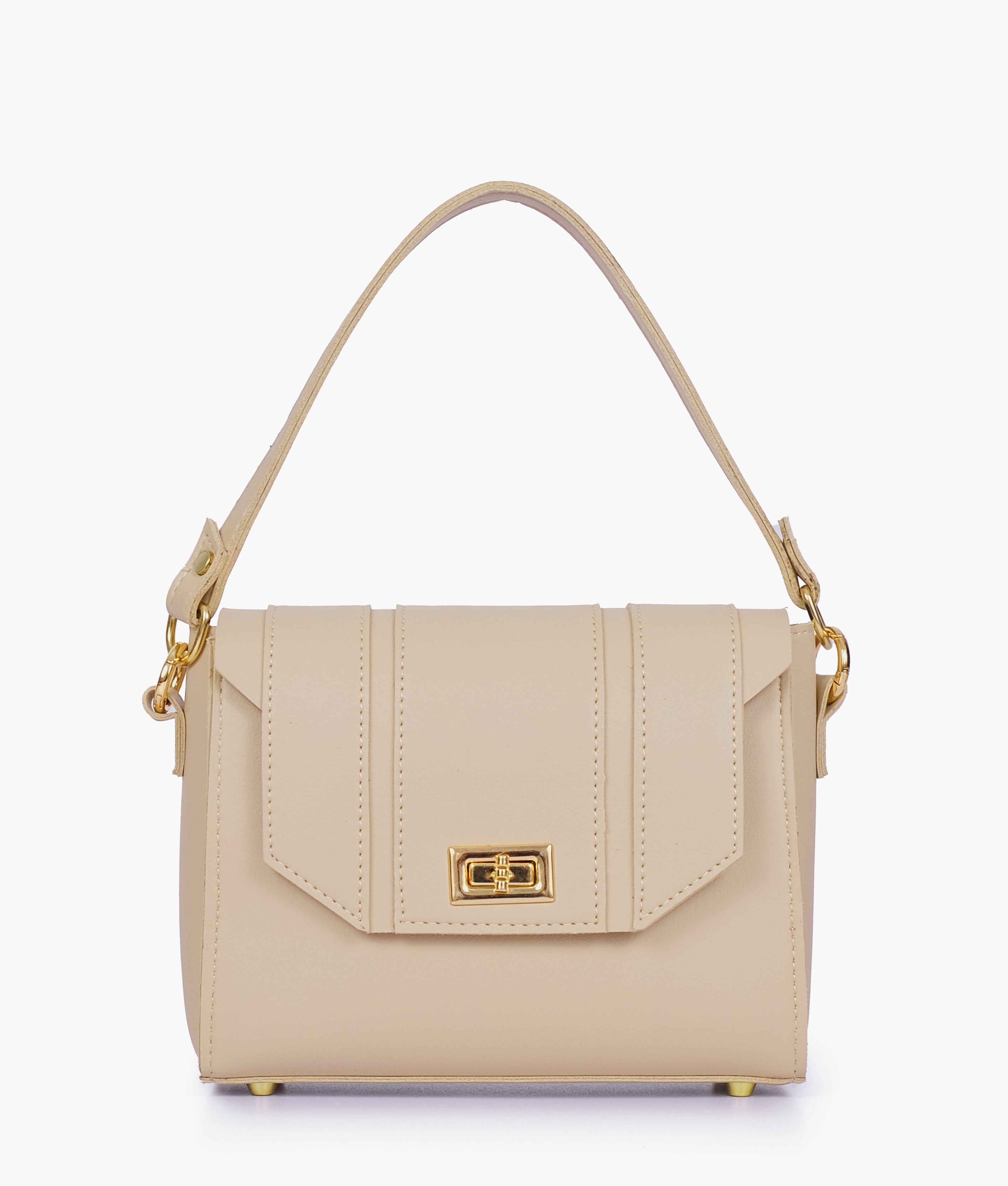 RTW Creation - Off-white compact top-handle cross-body bag
