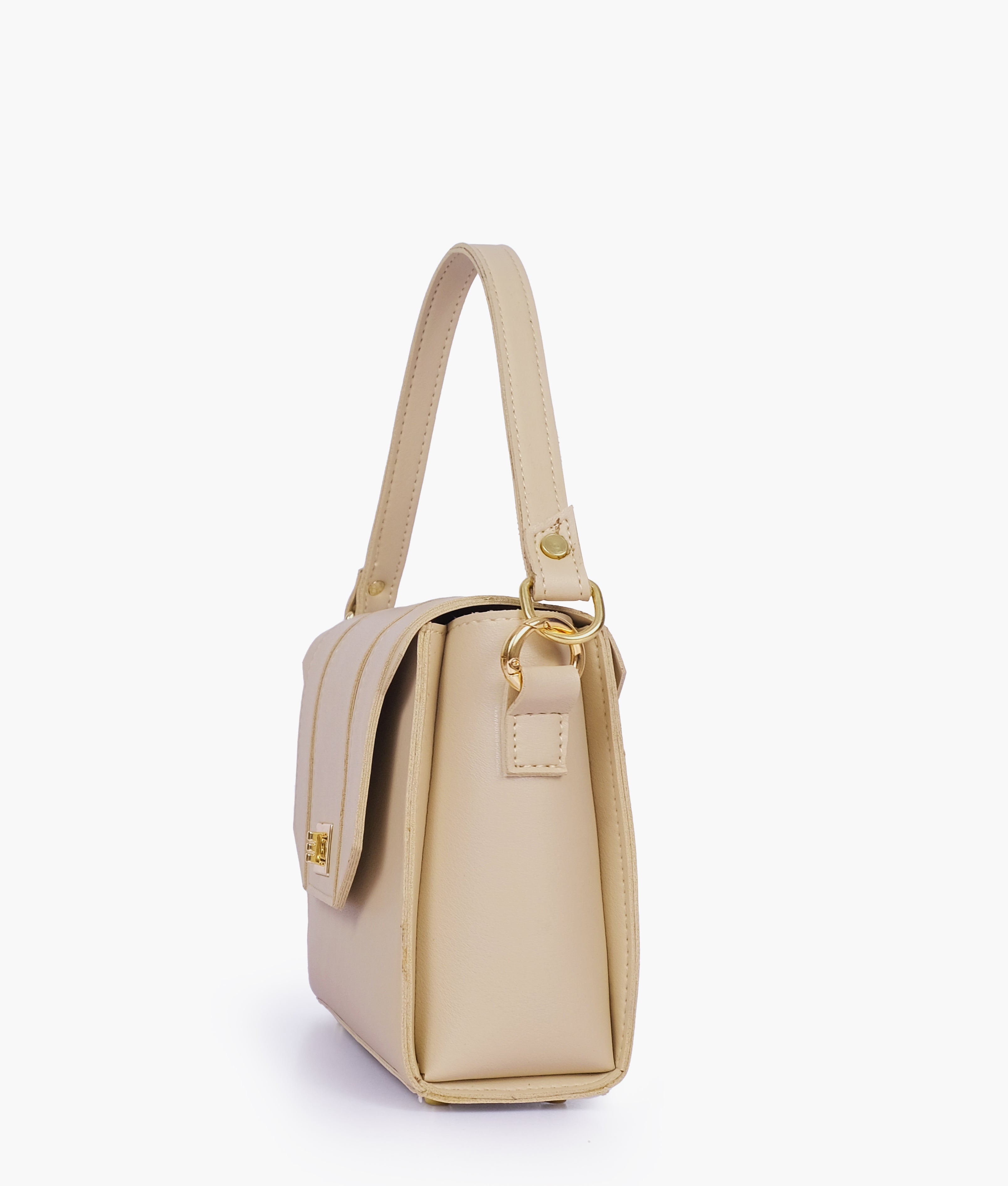 RTW Creation - Off-white compact top-handle cross-body bag