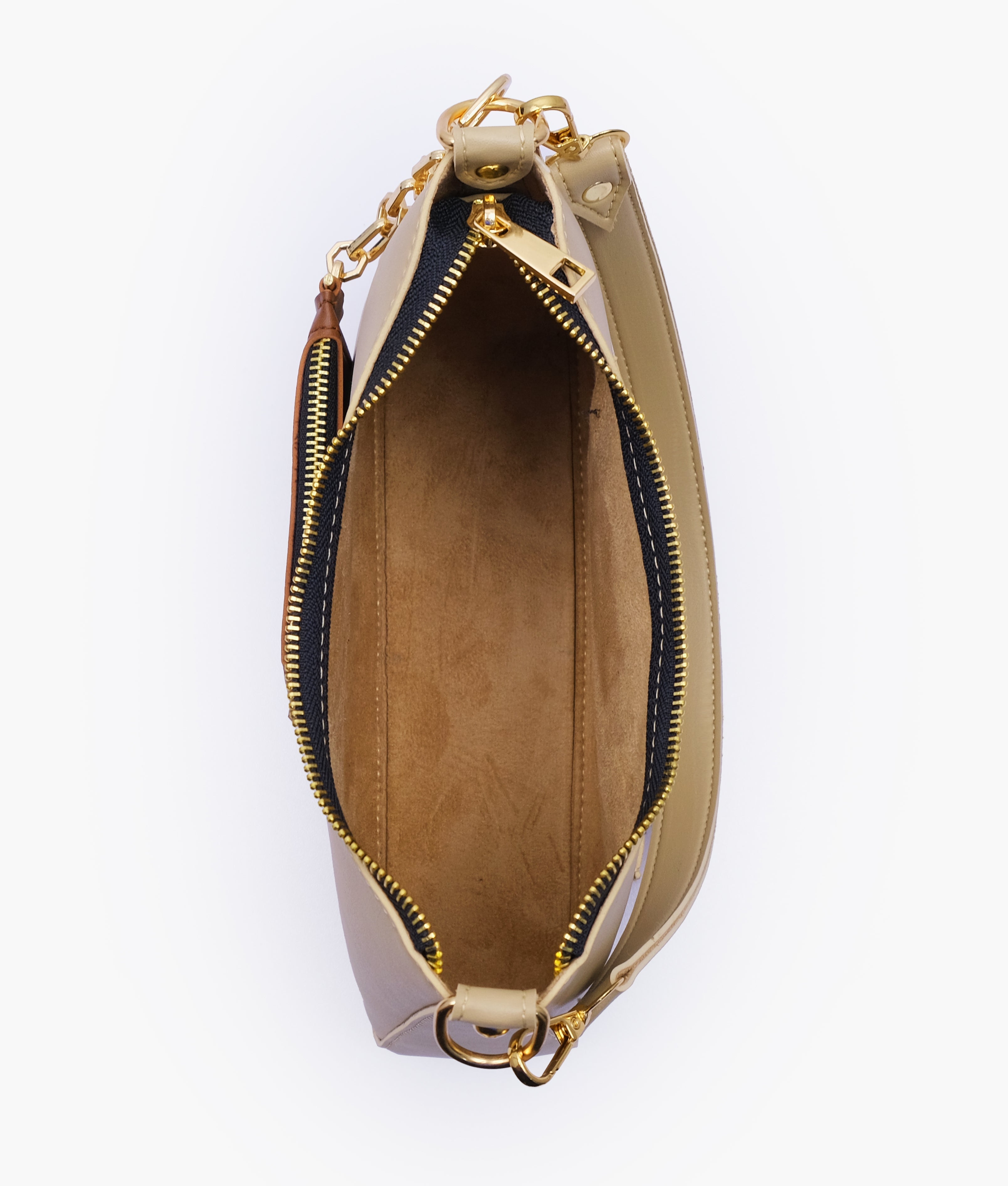 RTW Creation - Off-white hobo evening bag