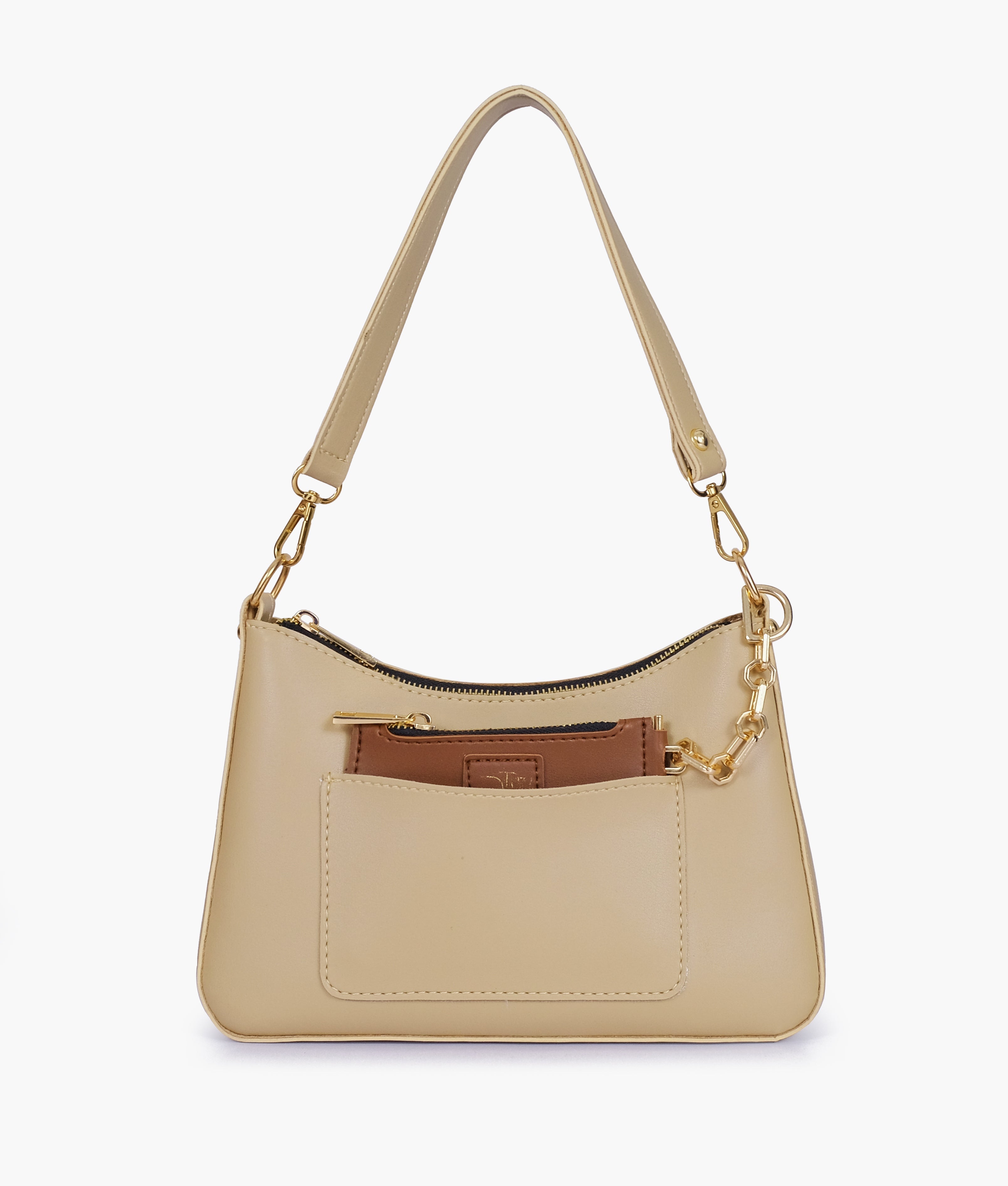 RTW Creation - Off-white hobo evening bag