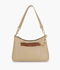 RTW Creation - Off-white hobo evening bag