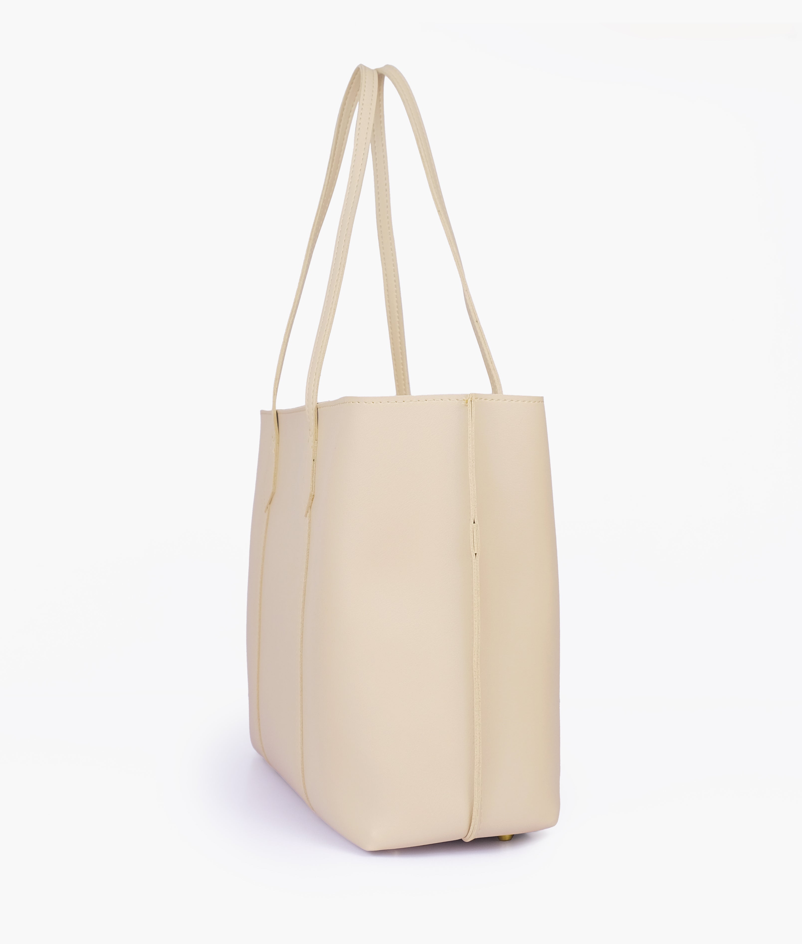 RTW Creation - Off-white luxe everyday tote