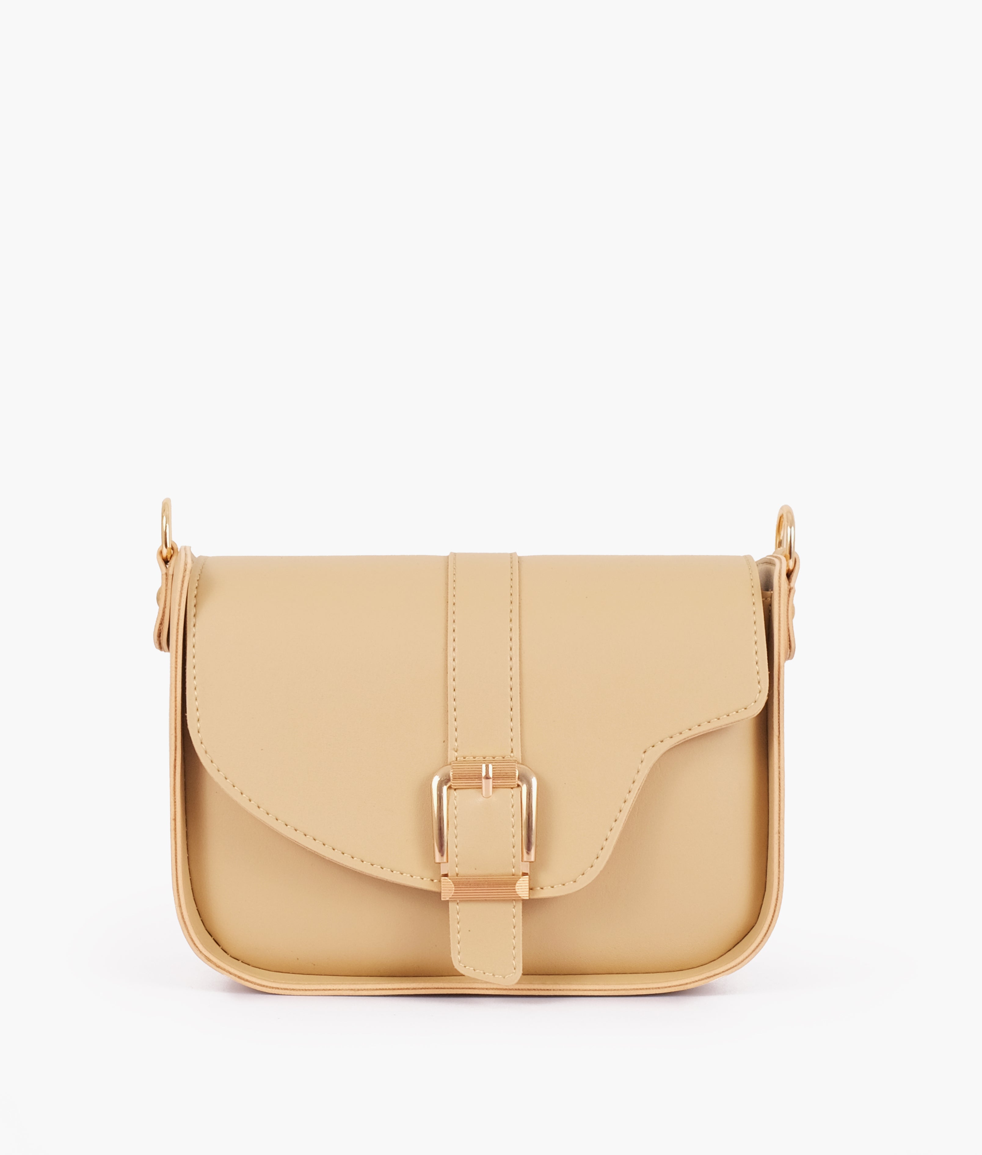 RTW Creation - Off-white saddle buckle bag