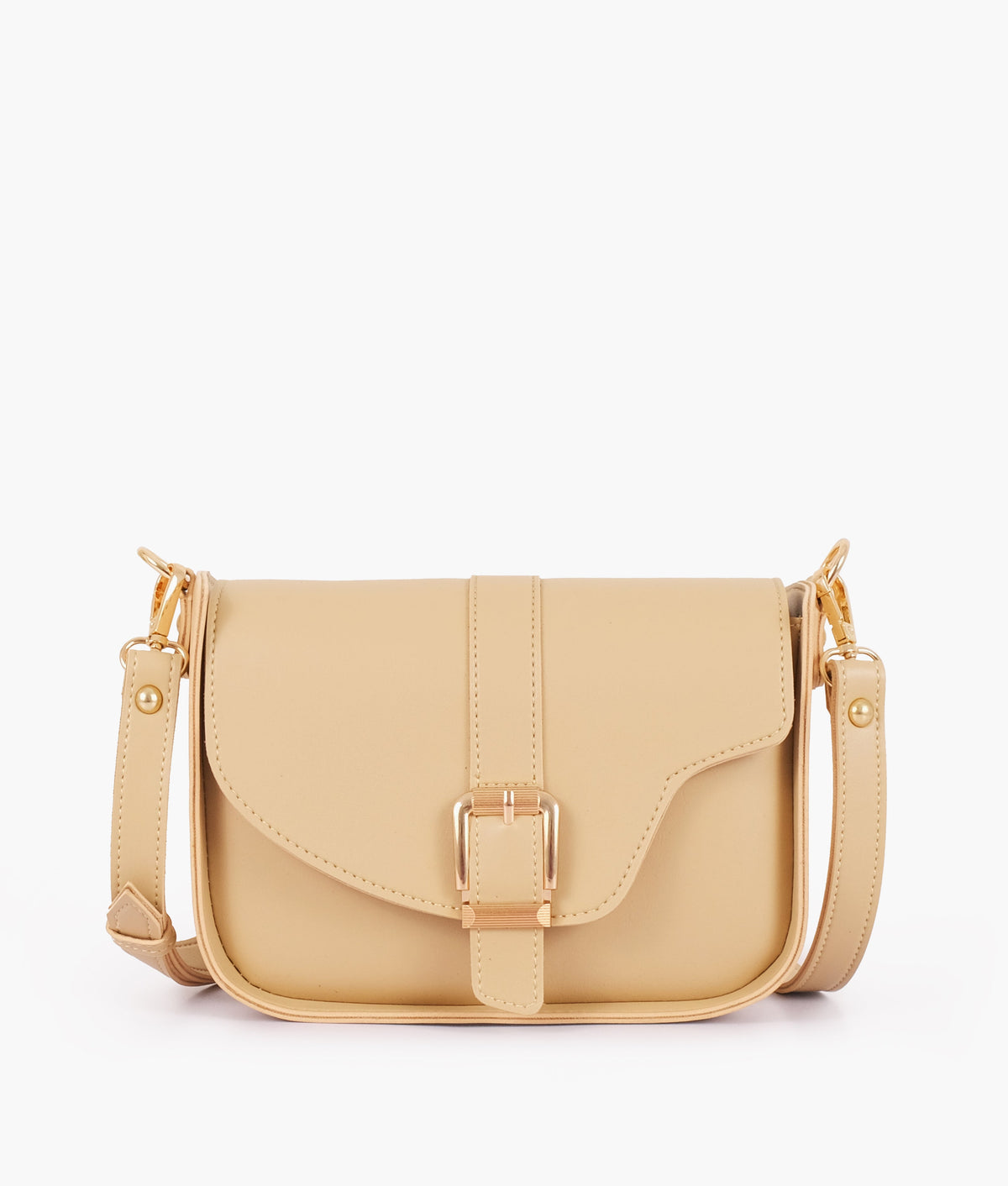 RTW Creation - Off-white saddle buckle bag