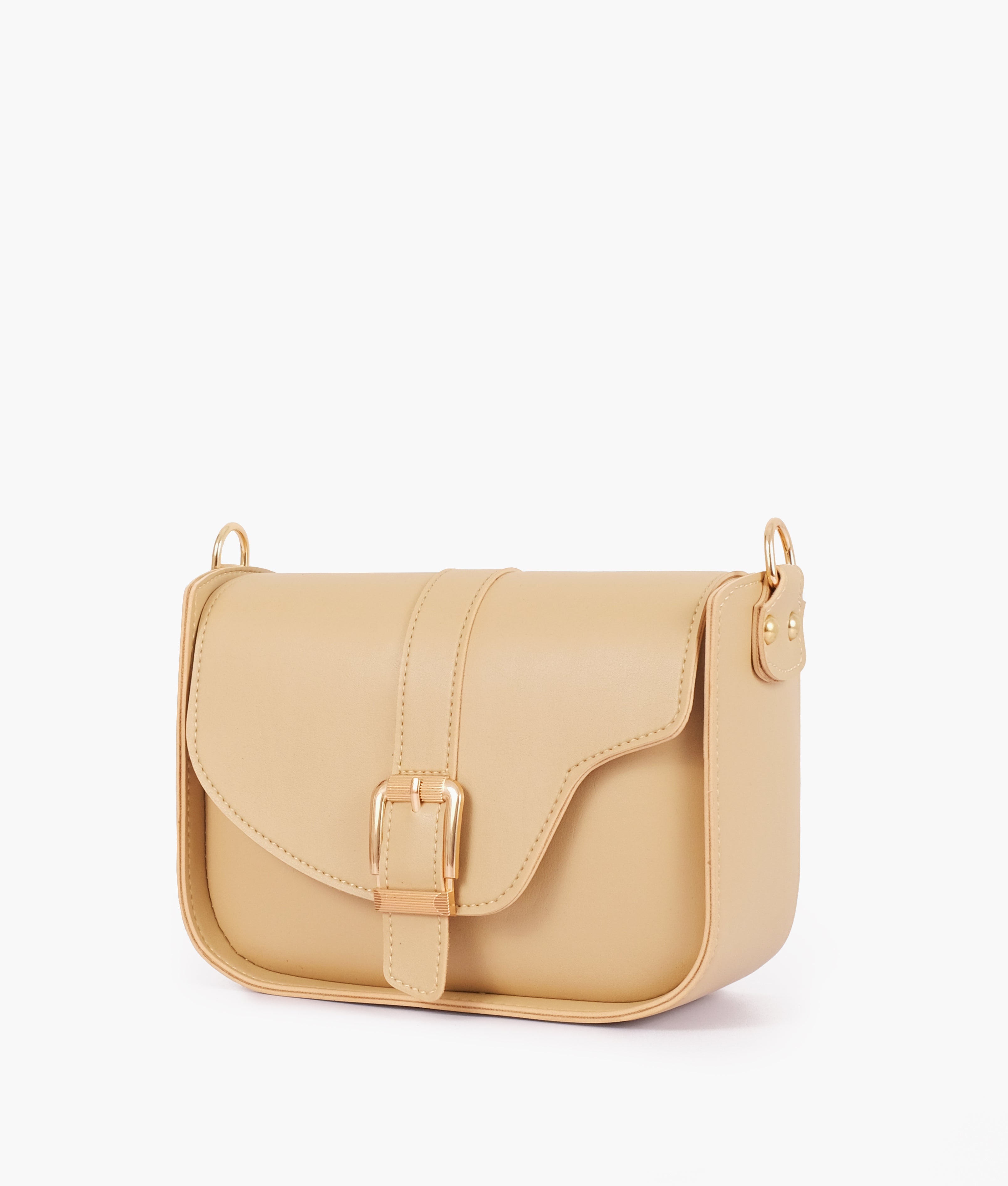 RTW Creation - Off-white saddle buckle bag