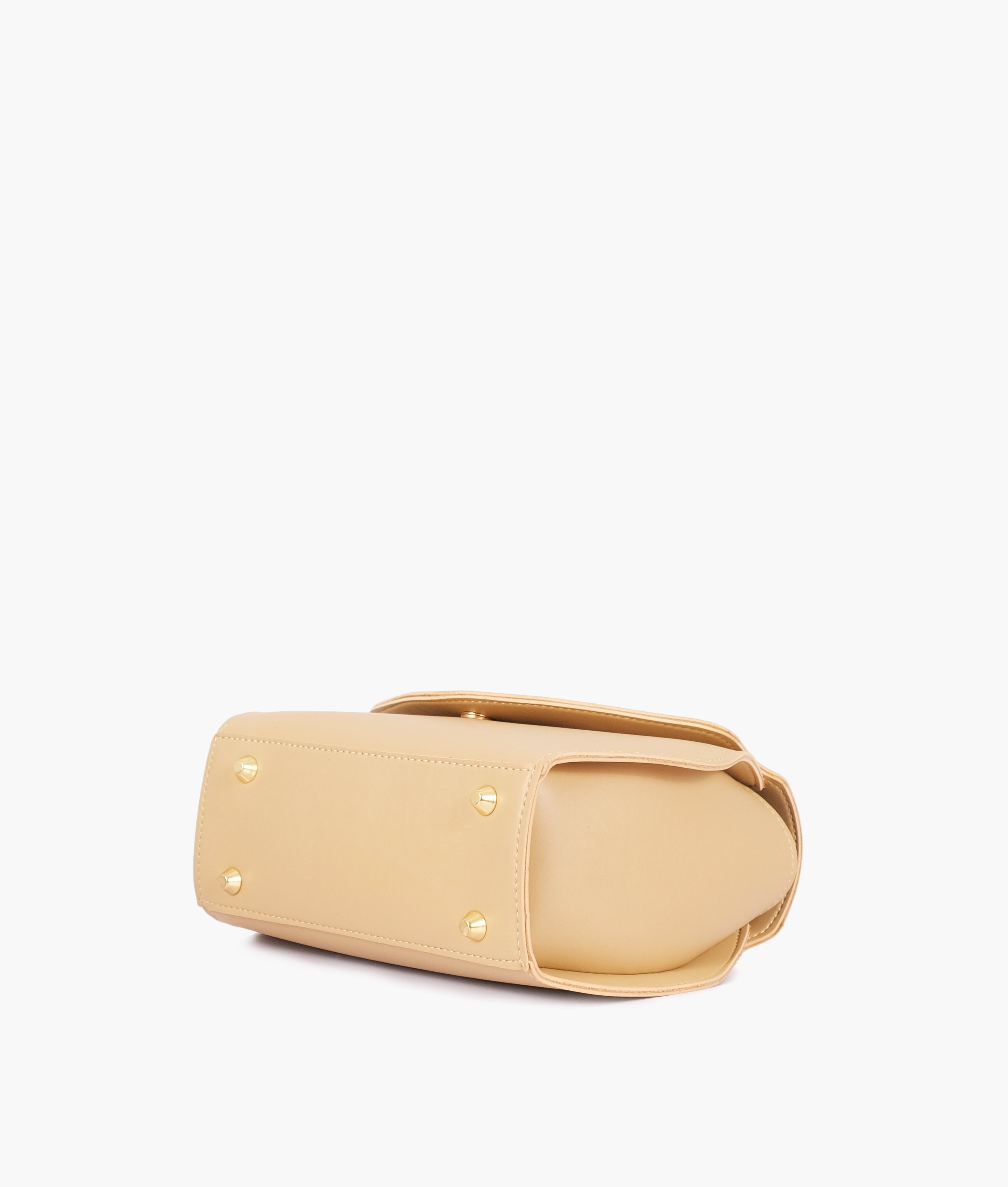 RTW Creation - Off-white top-handle hexagon bag