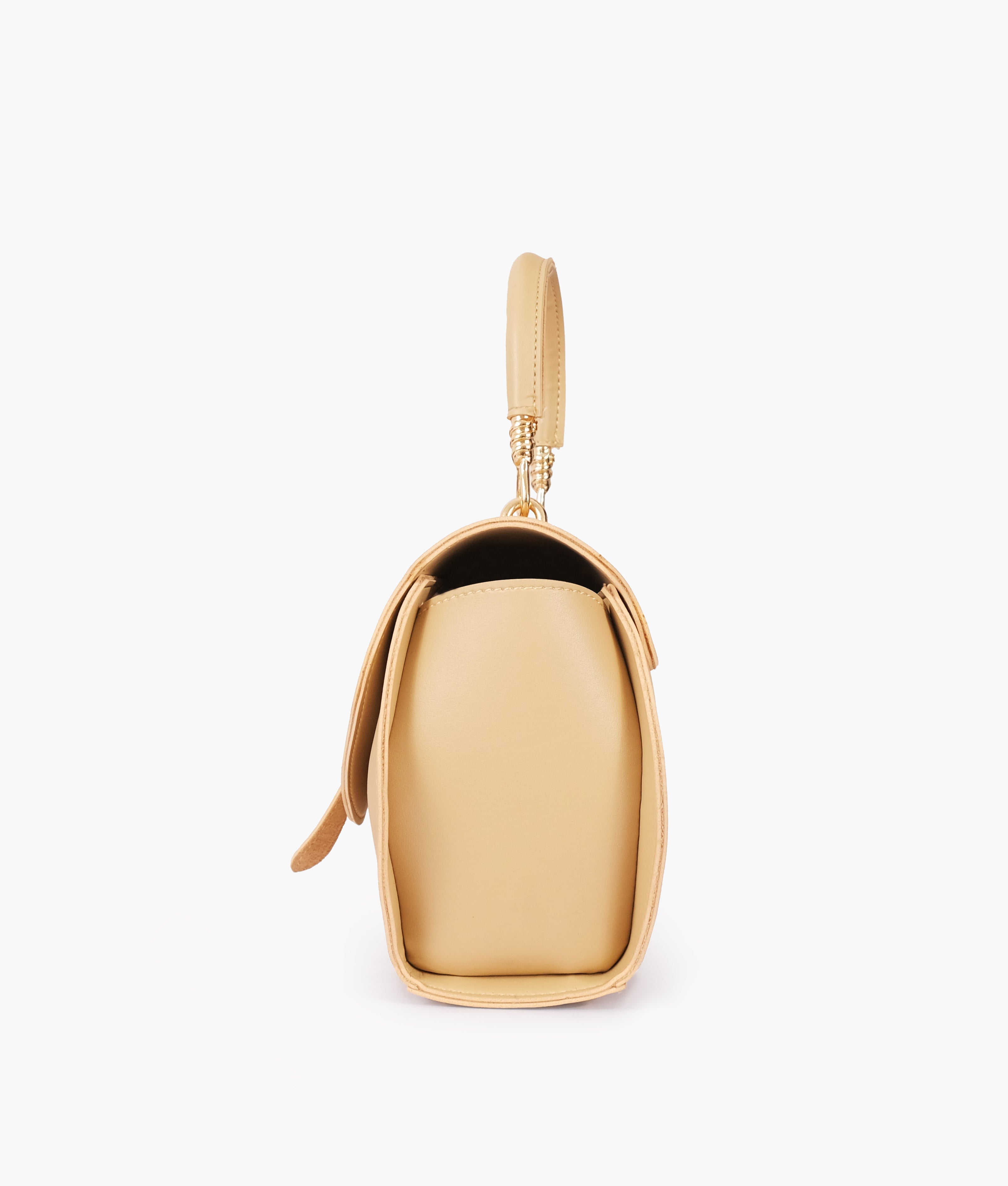 RTW Creation - Off-white top-handle hexagon bag