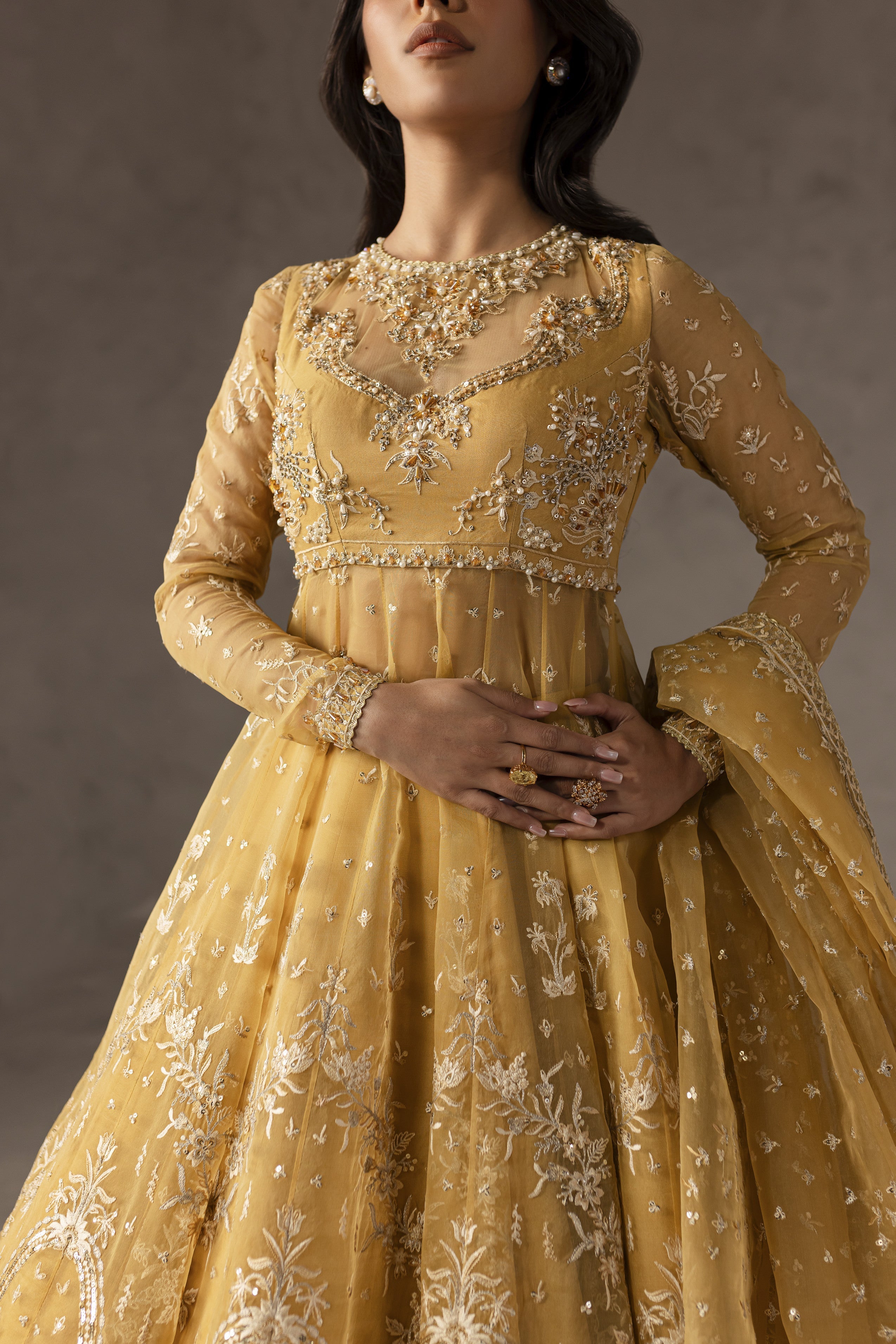 Eblouir By Imran Ramzan Unstitched 3 Piece Luxury Formals Collection'2025-Paraiso D’or