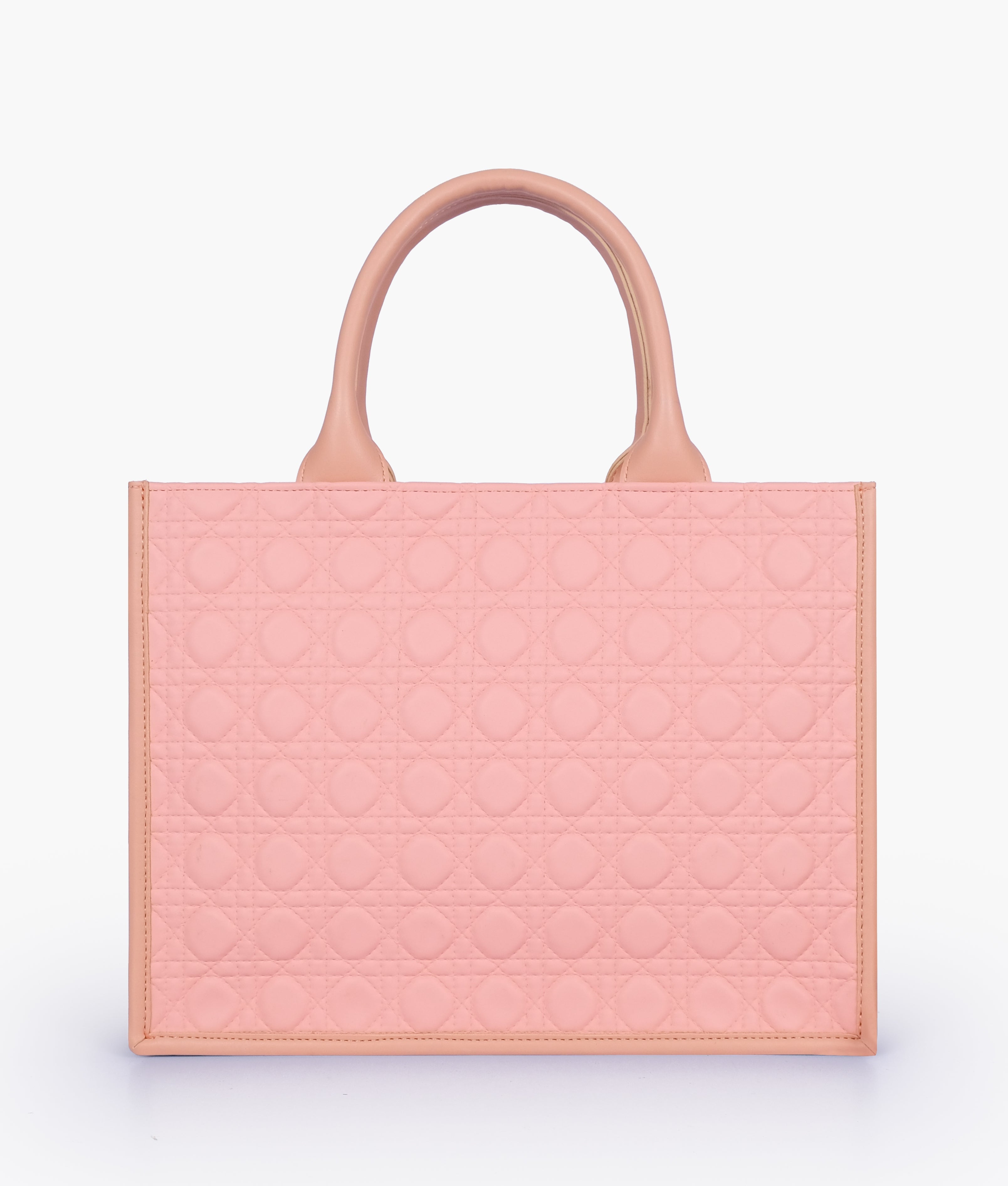RTW Creation - Peach box tote bag