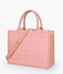 RTW Creation - Peach box tote bag