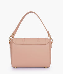 RTW Creation - Peach compact top-handle cross-body bag
