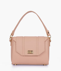RTW Creation - Peach compact top-handle cross-body bag