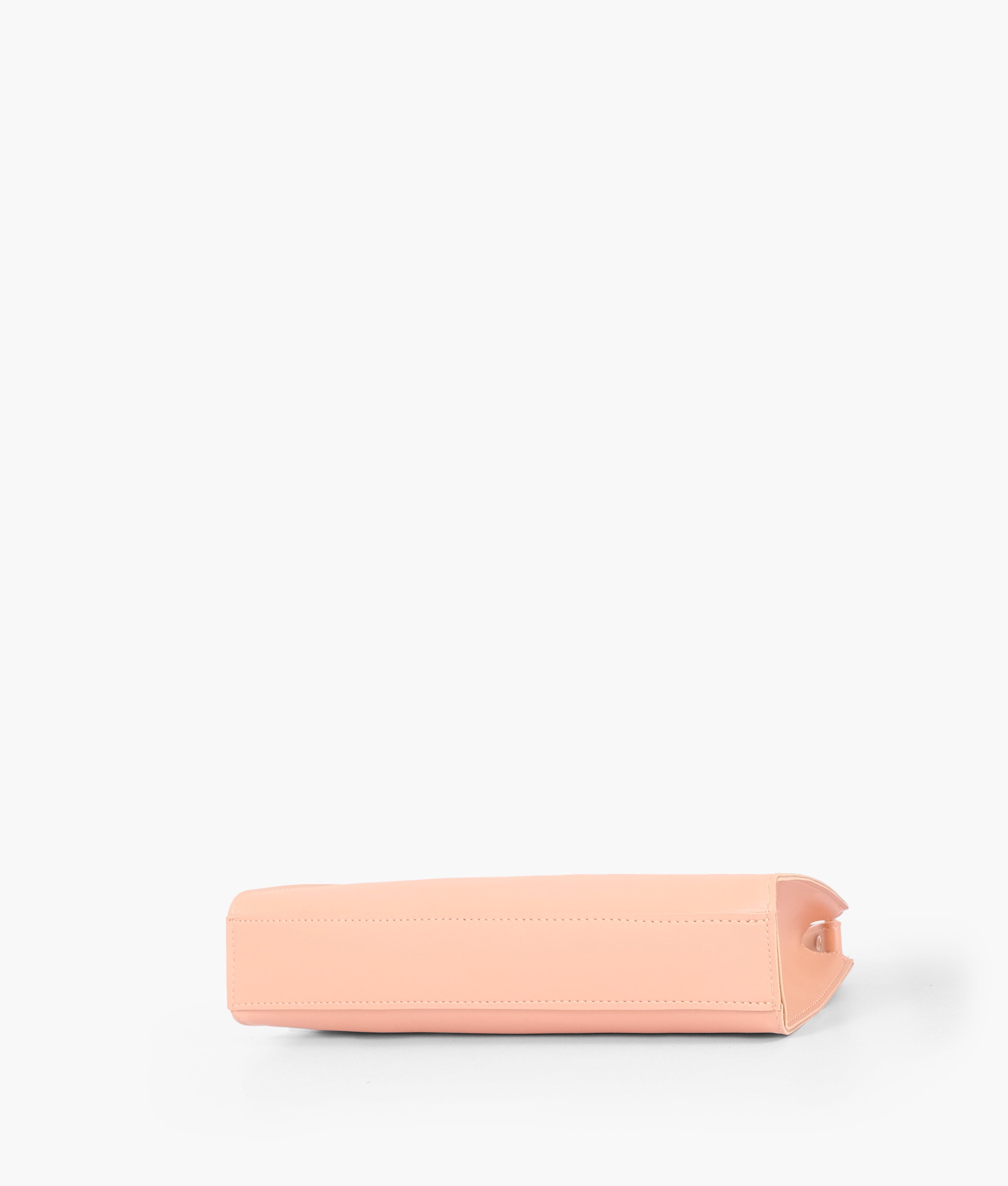 RTW Creation - Peach elongated chain handle purse