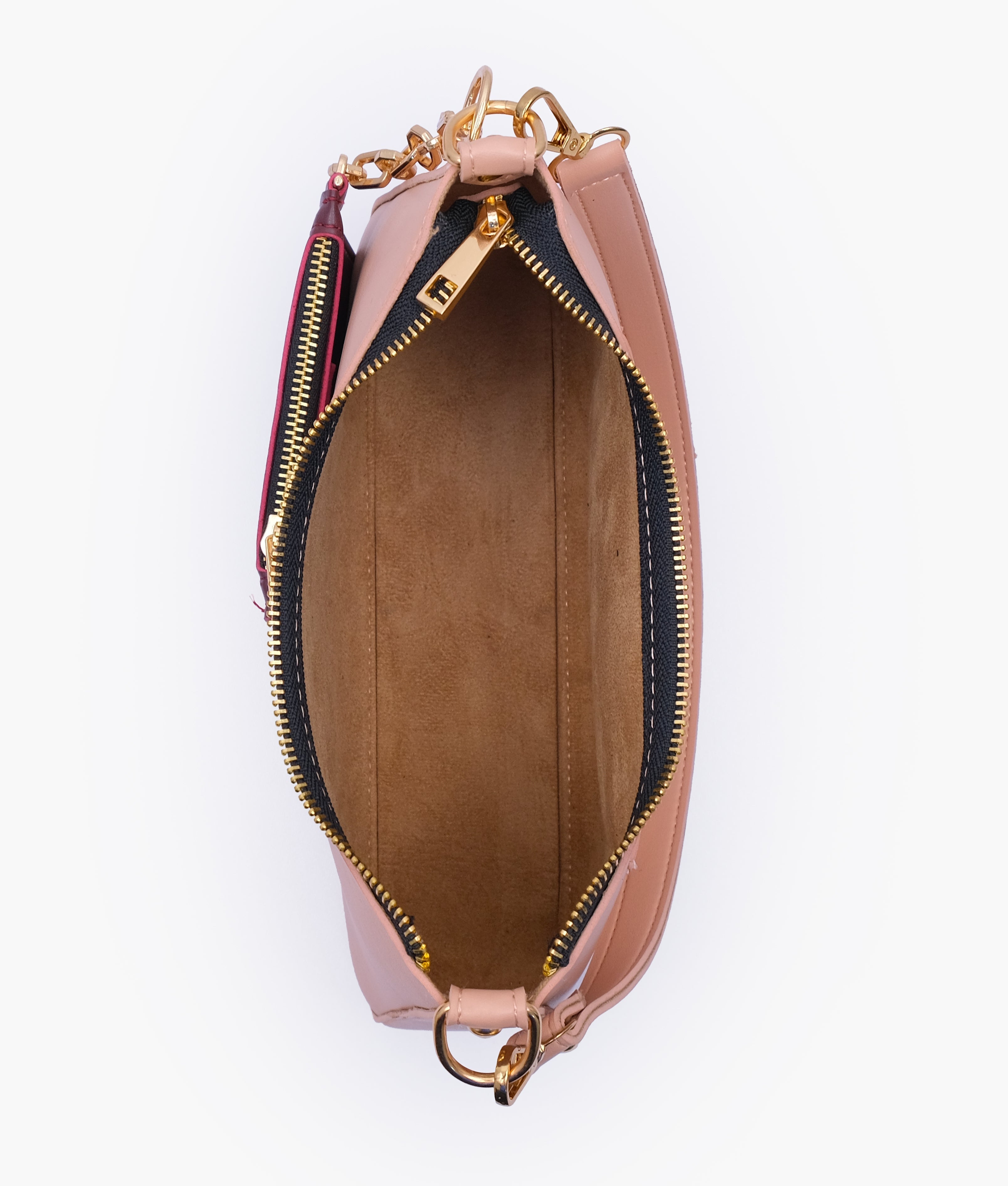 RTW Creation - Peach hobo evening bag