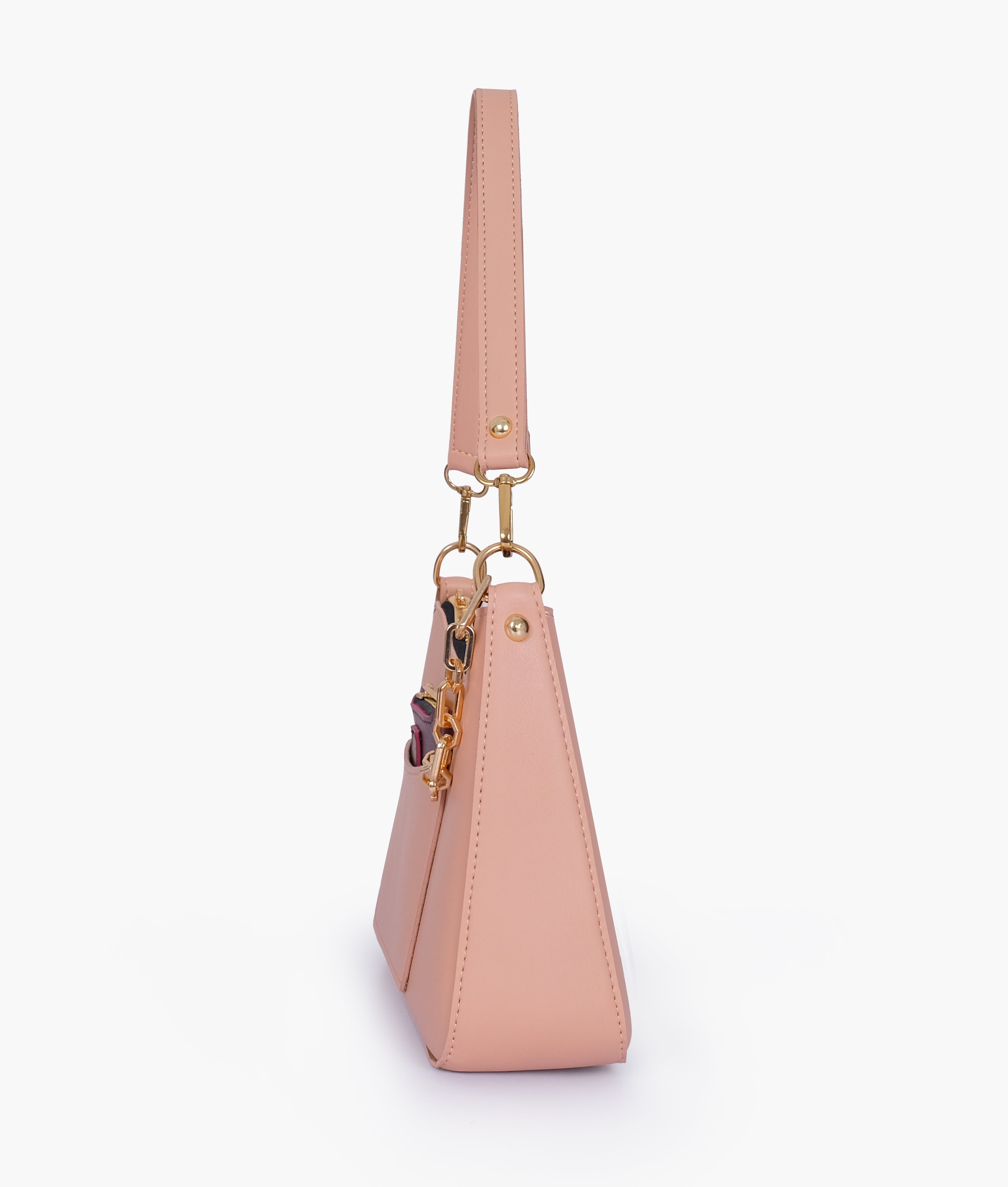 RTW Creation - Peach hobo evening bag
